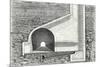 Cross Section of a Tunnel with a Ventilation Shaft-null-Mounted Premium Giclee Print