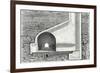 Cross Section of a Tunnel with a Ventilation Shaft-null-Framed Giclee Print