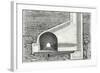 Cross Section of a Tunnel with a Ventilation Shaft-null-Framed Giclee Print