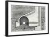 Cross Section of a Tunnel with a Ventilation Shaft-null-Framed Giclee Print