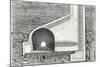 Cross Section of a Tunnel with a Ventilation Shaft-null-Mounted Giclee Print