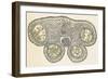 Cross-Section of the Anther of the Japanese Lily (Lilium Speciosum), Liliaceae-null-Framed Giclee Print