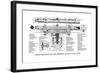 Cross-Section of the Berger 18 Inch Wye Level-null-Framed Art Print