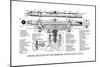 Cross-Section of the Berger 18 Inch Wye Level-null-Mounted Premium Giclee Print