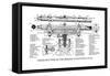 Cross-Section of the Berger 18 Inch Wye Level-null-Framed Stretched Canvas