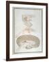 Cross-Section of the Brain, from 'Traite D'Anatomie Et De Physiologie' by Felix Vicq D'Azyr-Alexandre Briceau-Framed Giclee Print