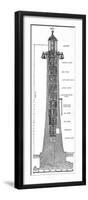 Cross-Section of the Eddystone Lighthouse, 1882-null-Framed Photographic Print