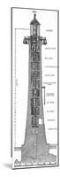 Cross-Section of the Eddystone Lighthouse, 1882-null-Mounted Photographic Print