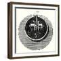 Cross Section of the Interior of the Atmospheric Tube-null-Framed Giclee Print