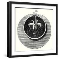 Cross Section of the Interior of the Atmospheric Tube-null-Framed Giclee Print