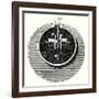 Cross Section of the Interior of the Atmospheric Tube-null-Framed Giclee Print