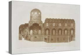 Cross-Section of the Palatine Chapel, Palermo, Sicily-French School-Stretched Canvas