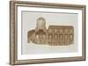 Cross-Section of the Palatine Chapel, Palermo, Sicily-French School-Framed Giclee Print
