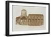 Cross-Section of the Palatine Chapel, Palermo, Sicily-French School-Framed Giclee Print