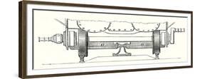 Cross Section of the Rails of the Mont Cenis Railway-null-Framed Giclee Print