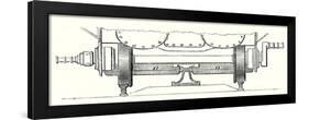 Cross Section of the Rails of the Mont Cenis Railway-null-Framed Giclee Print