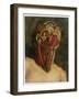 Cross-Section of the Right Hand Side of the Neck and Face, circa 1745-Jacques Fabien Gautier d'Agoty-Framed Giclee Print