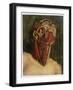 Cross-Section of the Right Hand Side of the Neck and Face, circa 1745-Jacques Fabien Gautier d'Agoty-Framed Giclee Print