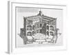 Cross-Section of Villa Caprarola, Bagnaia-Giovanni Battista Falda-Framed Giclee Print