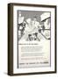 Cross to France by Sea' - British Railways Advert-Laurence Fish-Framed Giclee Print