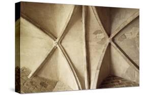 Cross Vaults, Detail from Chateau De Dinan-null-Stretched Canvas