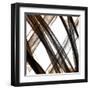 Cross Ways III-Alonzo Saunders-Framed Art Print