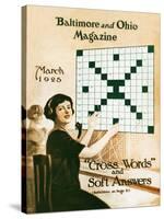 Cross Words and Soft Answers-Charles H. Dickson-Stretched Canvas