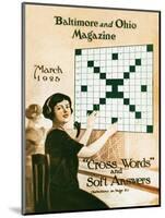 Cross Words and Soft Answers-Charles H. Dickson-Mounted Giclee Print
