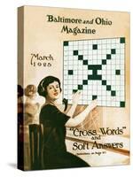 Cross Words and Soft Answers-Charles H. Dickson-Stretched Canvas