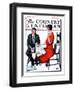 "Cross Words," Country Gentleman Cover, February 21, 1925-Harold Brett-Framed Giclee Print