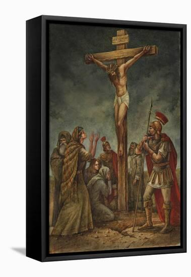 Cross-Val Bochkov-Framed Stretched Canvas