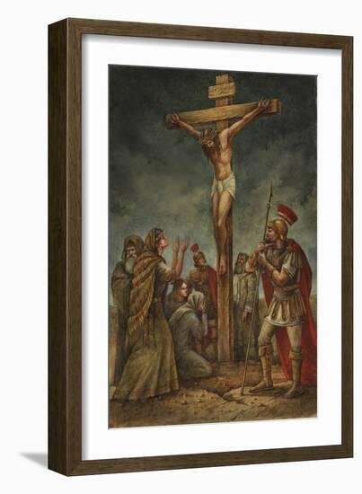 Cross-Val Bochkov-Framed Giclee Print