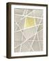 Crossbar II-Vanna Lam-Framed Art Print