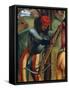 Crossbowman, Detail from Martyrdom of St Sebastian-Luca Signorelli-Framed Stretched Canvas