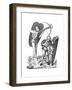 Crossbowman Protected by Shield Bearers, 15th Century-null-Framed Giclee Print