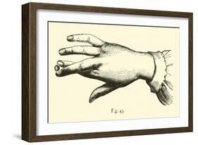 Crossed Fingers-Leveille-Framed Giclee Print