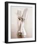 Crossed Fork and Knife-Douglas Johns-Framed Photographic Print