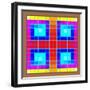 Crossed Squares, 2018-Peter McClure-Framed Giclee Print