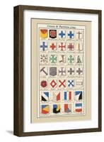 Crosses and Partition Lines-Hugh Clark-Framed Art Print