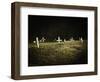 Crosses in a Cemetery-Michael Prince-Framed Photographic Print