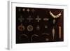 Crosses of Bronze and Tin and Bronze Pendants-null-Framed Giclee Print