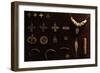 Crosses of Bronze and Tin and Bronze Pendants-null-Framed Giclee Print