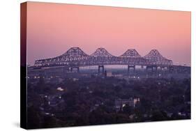 Crosses the Mississippi River-John Coletti-Stretched Canvas