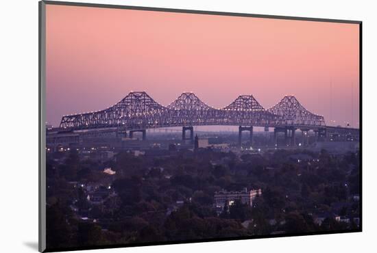 Crosses the Mississippi River-John Coletti-Mounted Photographic Print