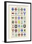 Crosses-Hugh Clark-Framed Art Print