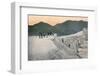 'Crossing a Glacier, Mount Rainier', c1916-Asahel Curtis-Framed Photographic Print