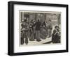 Crossing a Street under Fire, a Scene in Paris-Robert Walker Macbeth-Framed Giclee Print