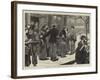 Crossing a Street under Fire, a Scene in Paris-Robert Walker Macbeth-Framed Giclee Print