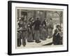 Crossing a Street under Fire, a Scene in Paris-Robert Walker Macbeth-Framed Giclee Print