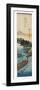 Crossing at the Sumidagawa River from the Series Famous Views of the Eastern Capital, C.1837-1838 (-Ando or Utagawa Hiroshige-Framed Premium Giclee Print